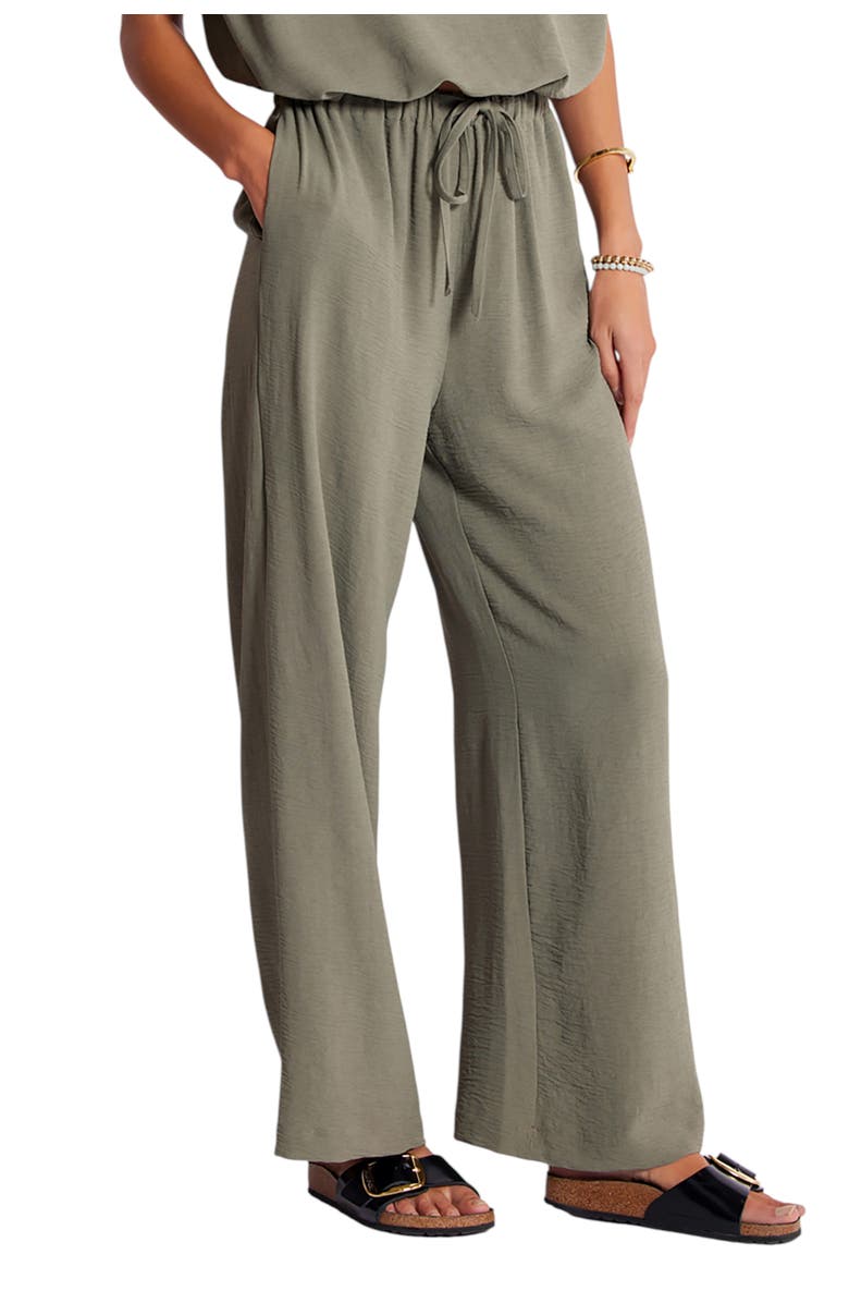 Bishop + Young Serafina Olive Drawstring Pant, Main, color, Olive