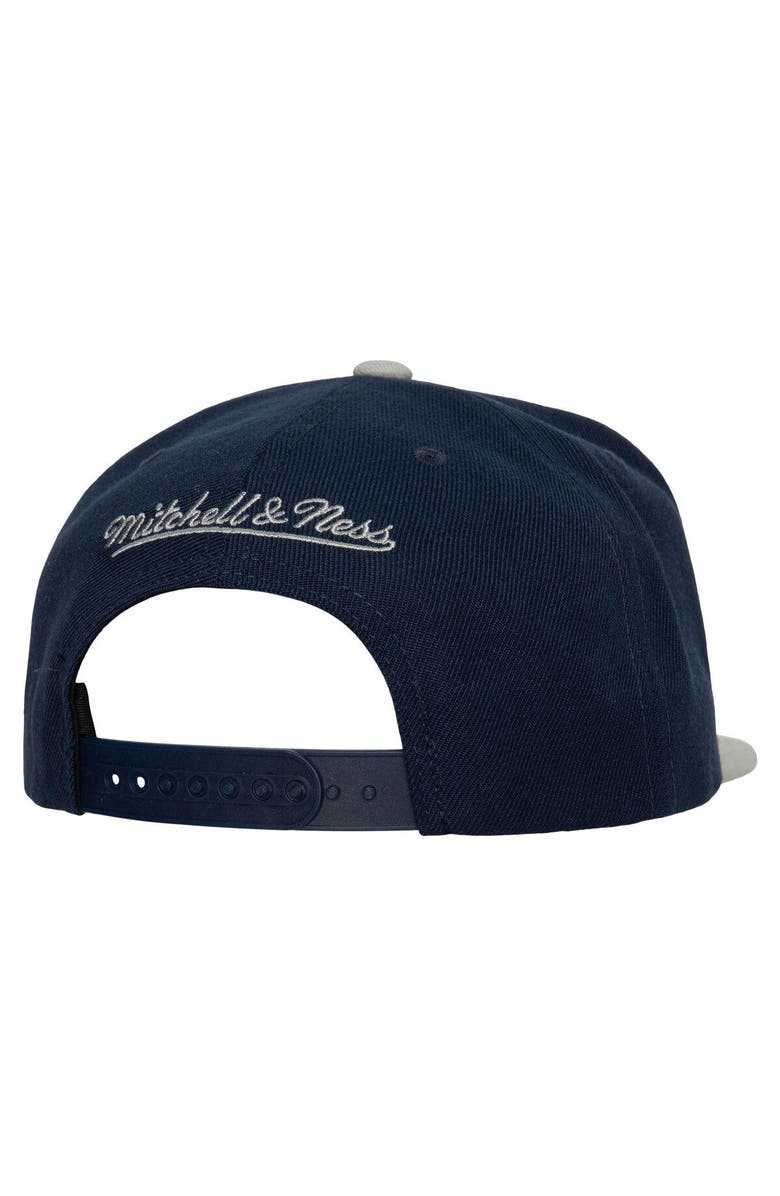 Mitchell & Ness Men's Mitchell & Ness Navy/Silver Dallas Cowboys Team 2-Tone Snapback Hat, Alternate, color, 
