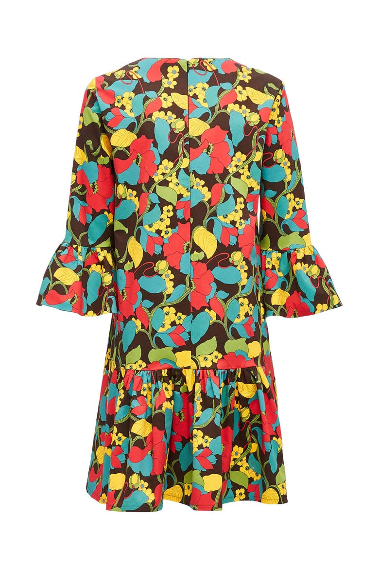 24/7 Dress Vines Brown, Alternate, color, Vines Brown