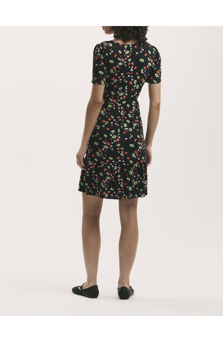 Finery London Misha Jersey Floral Short Tiered Dress, Alternate, color, 