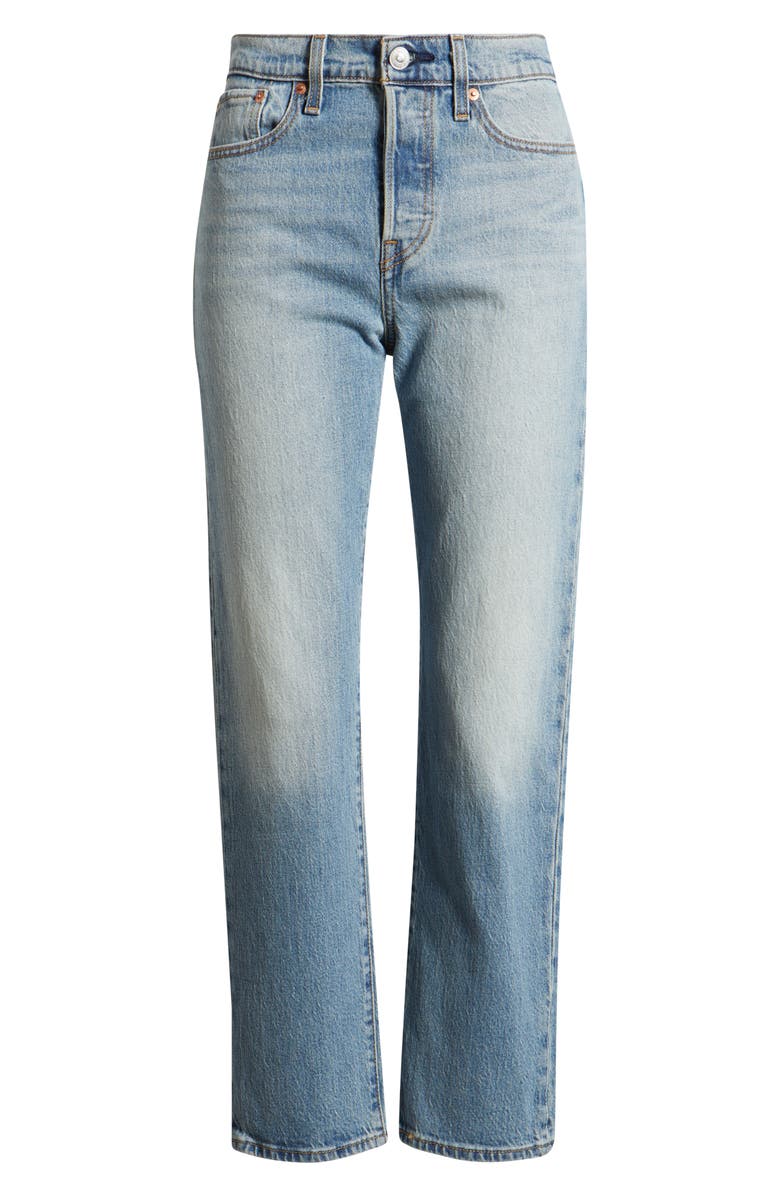 Levi's Wedgie High Waist Straight Leg Jeans, Main, color, Patina Forever Wedgie
