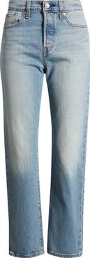 Levi's Wedgie High Waist Straight Leg Jeans