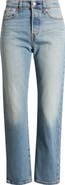 Levi's Wedgie High Waist Straight Leg Jeans