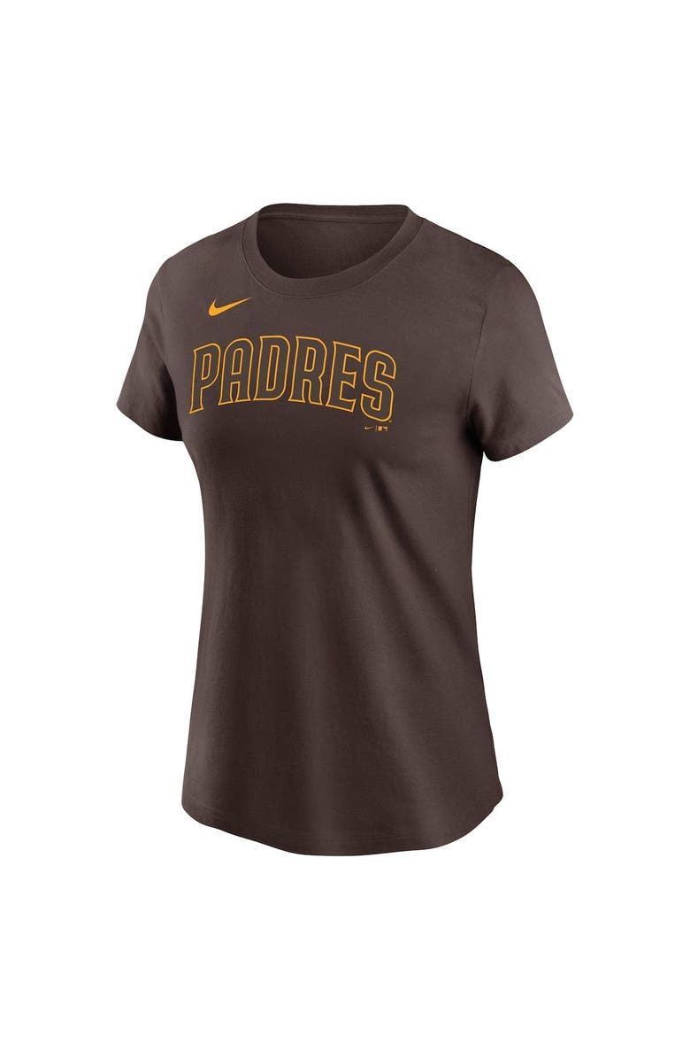 Nike Women's Nike Xander Bogaerts Brown San Diego Padres Name & Number T-Shirt, Alternate, color, Brown