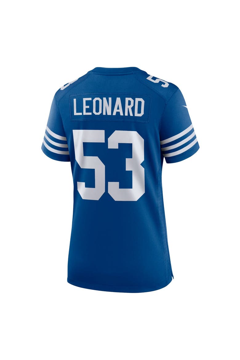 Women's Nike Shaquille Leonard Royal Indianapolis Colts Alternate Game Jersey, Alternate, color, Royal
