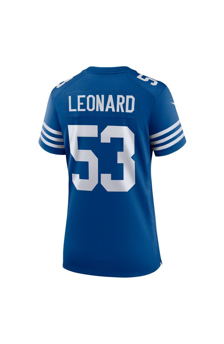 Nike Women's Nike Shaquille Leonard Royal Indianapolis Colts Alternate Game Jersey, Alternate, color,