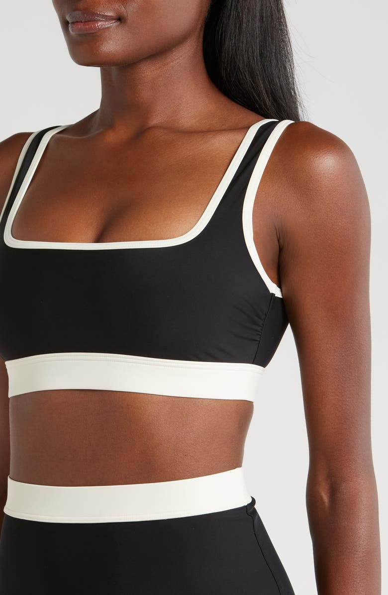 BONDI BORN Hayden Square Neck Bikini Top, Alternate, color, 