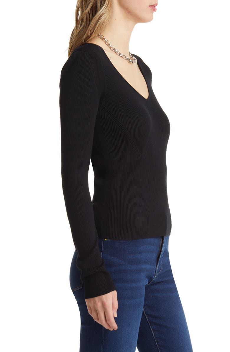 Halogen<sup>®</sup> V-Neck Sweater, Alternate, color,