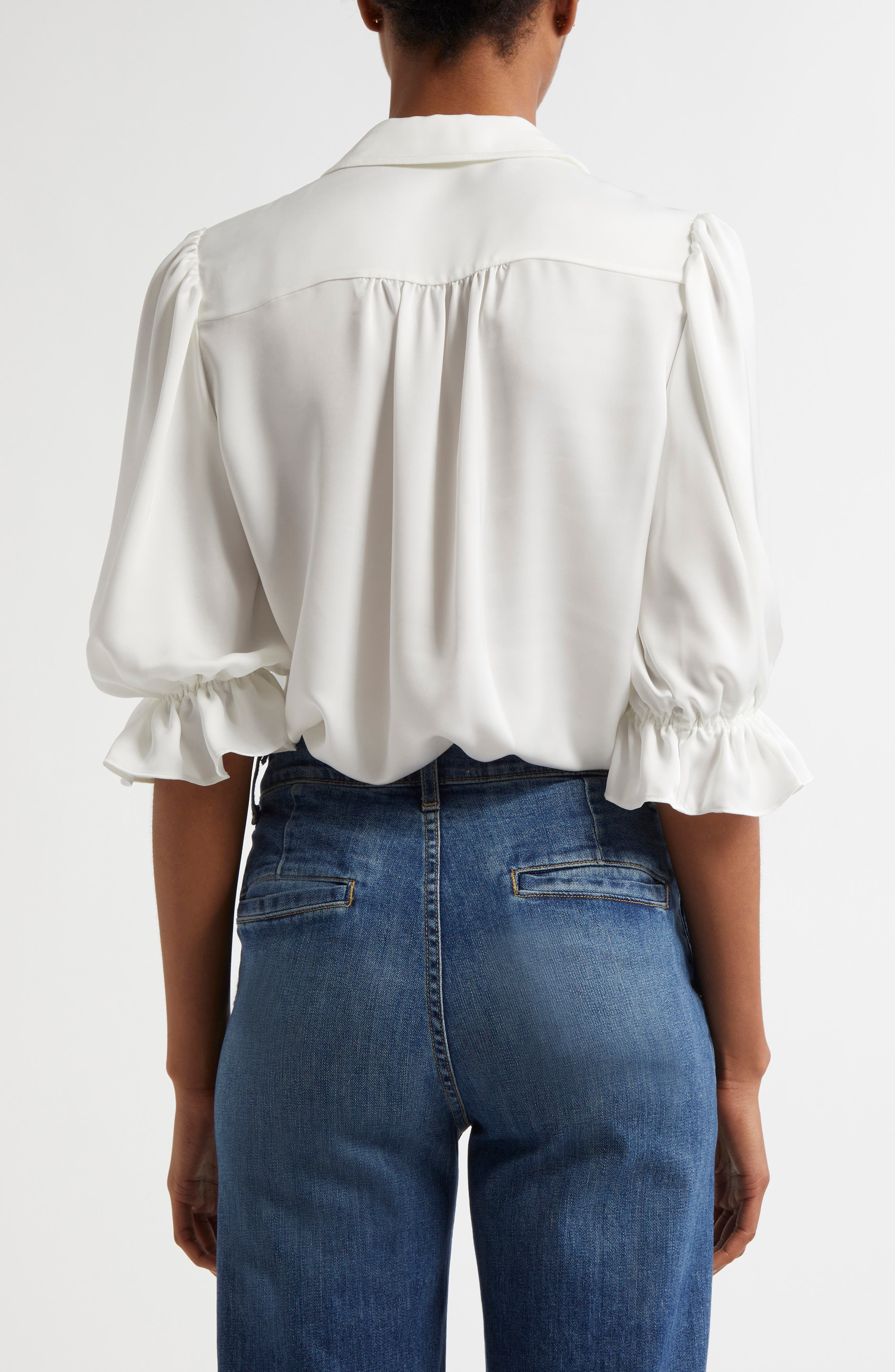 Dina Matte Satin Bodysuit - image 2