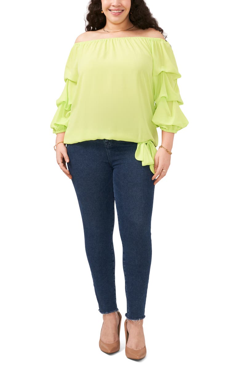 Vince Camuto Off the Shoulder Blouse, Alternate, color, 