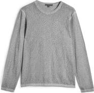 John Varvatos Camden Open Stitch Organic Cotton Sweater