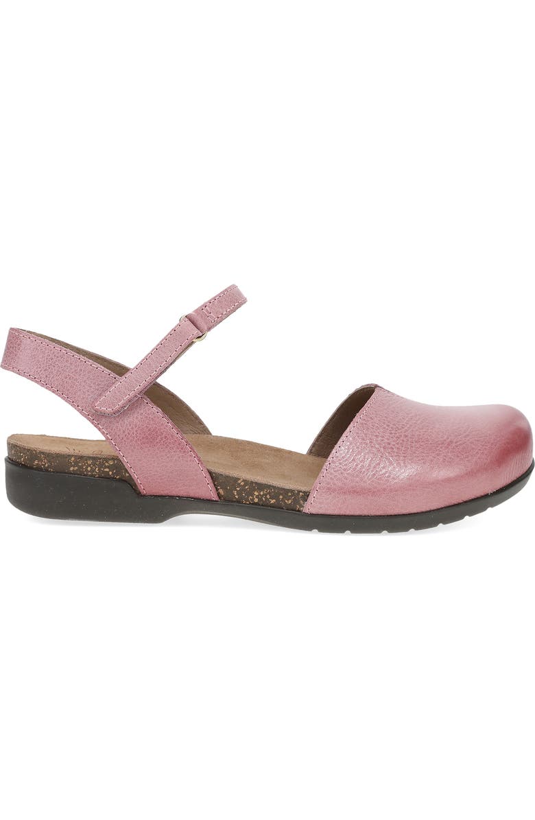 Dansko Rowan Flat, Alternate, color, Pink