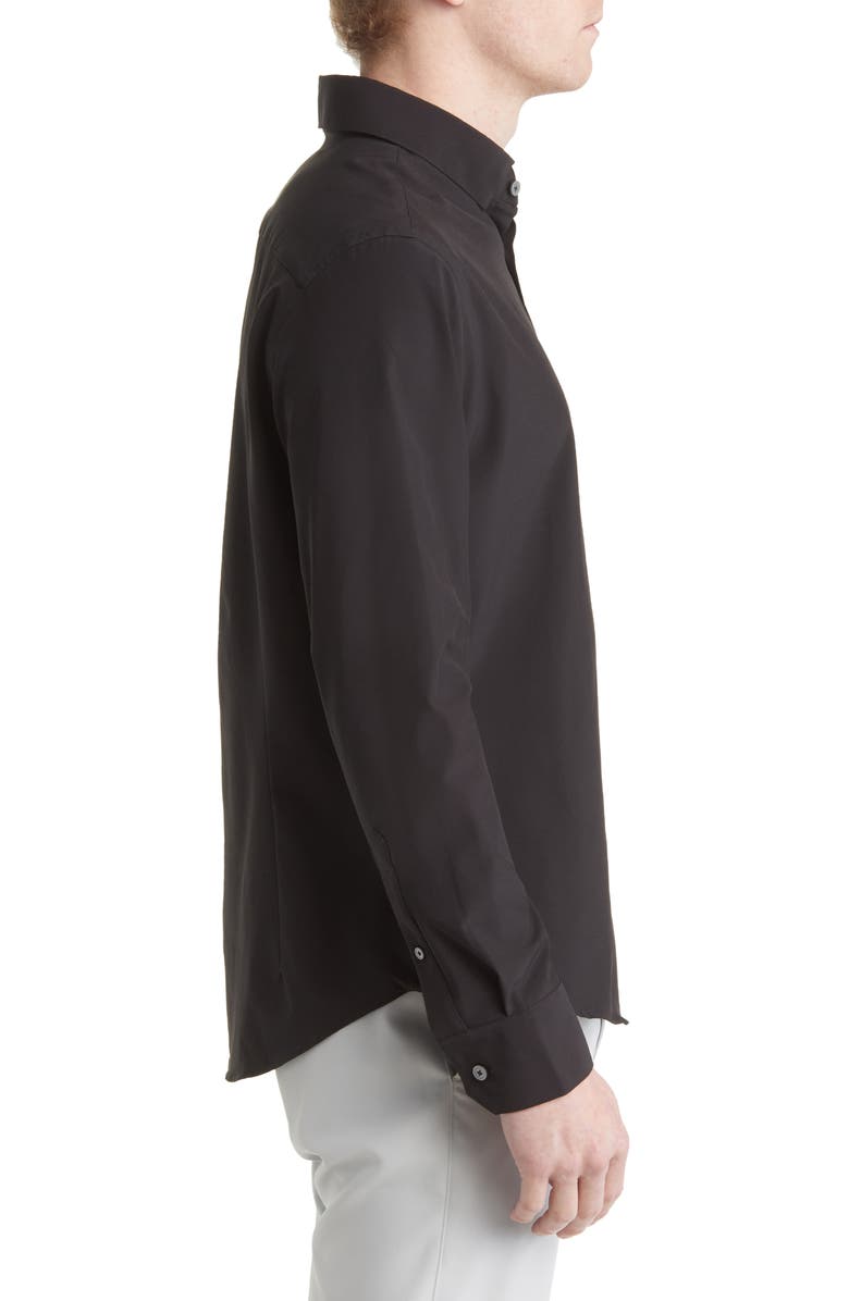 Mizzen+Main Leeward No-Tuck Stretch Button-Up Shirt, Alternate, color,