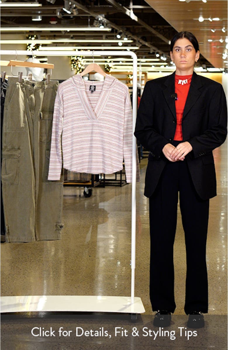 Stripe Hoodie, sales video thumbnail