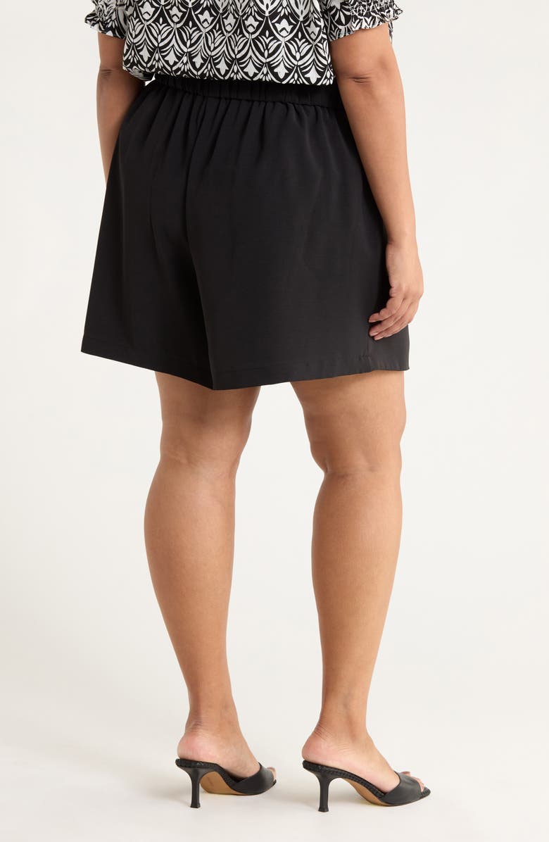 SUGARLIPS Rini Wrap Miniskort, Alternate, color, Black