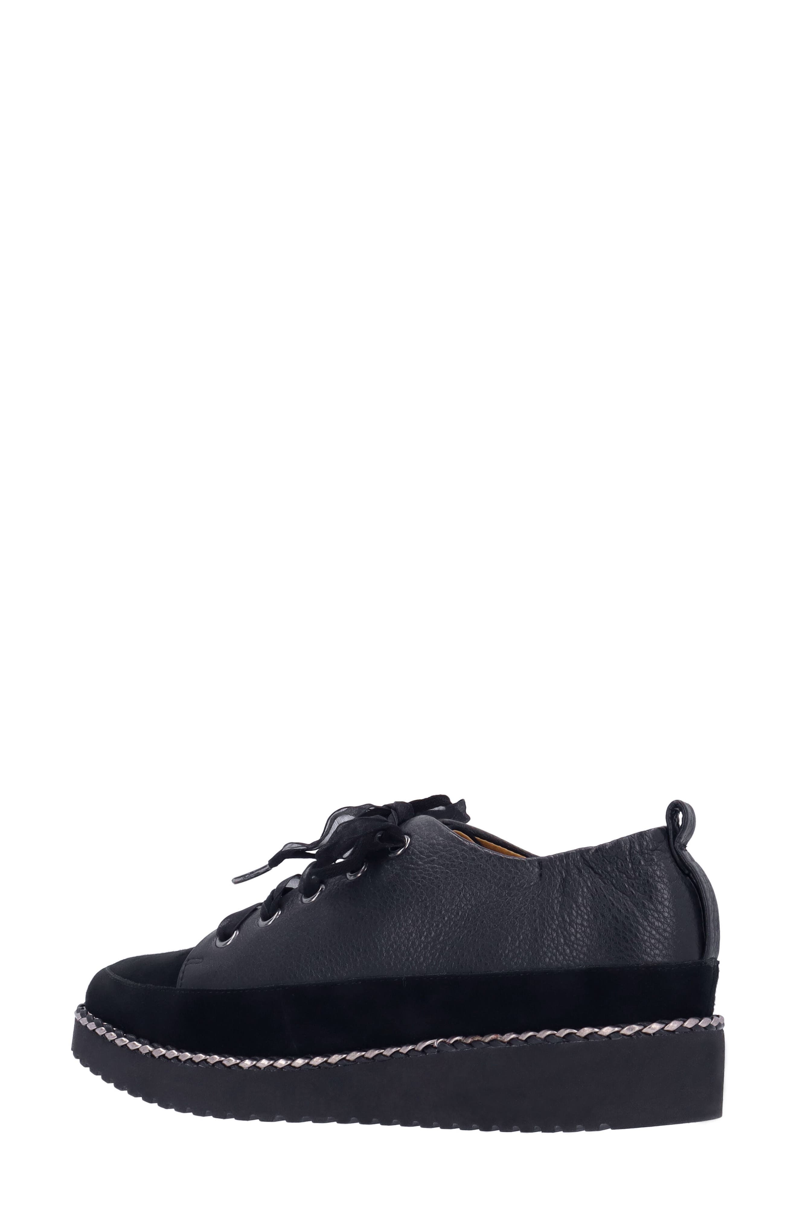 L'Amour des Pieds Zaina Platform Sneaker, Alternate, color, Black