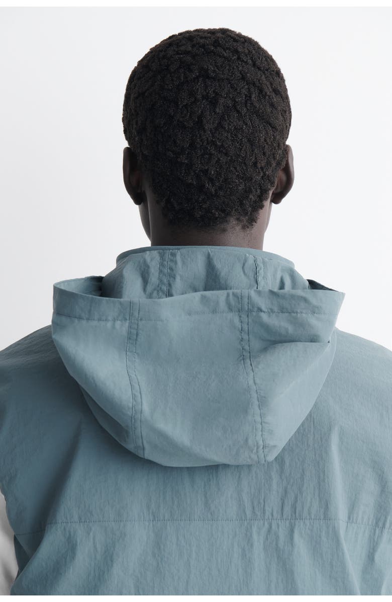 COS Technical Water-Resistant Nylon Vest, Alternate, color, Steel Blue