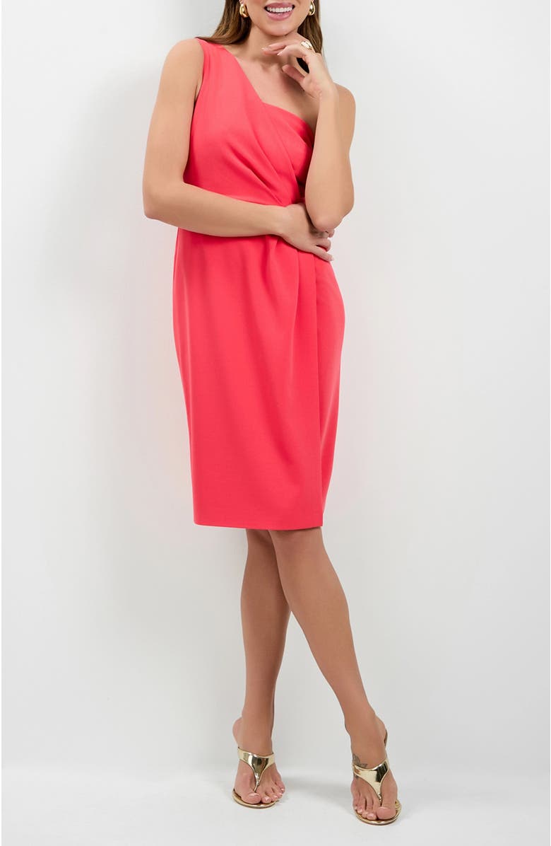 Trina Turk Carlotta Dress, Alternate, color, Corso Coral
