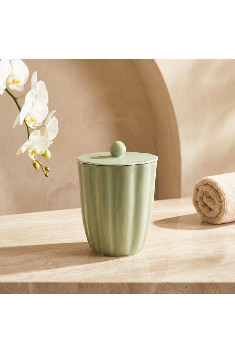 Nera Lidded Jar, Alternate, color, Light Green