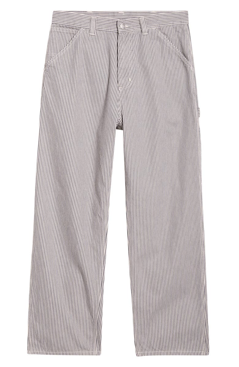 Carhartt Work In Progress Mercer Stripe Single Knee Loose Fit Pants, Alternate, color, Mercer St
