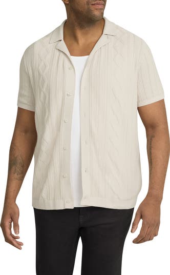 Thomas Cable Short Sleeve Cardigan