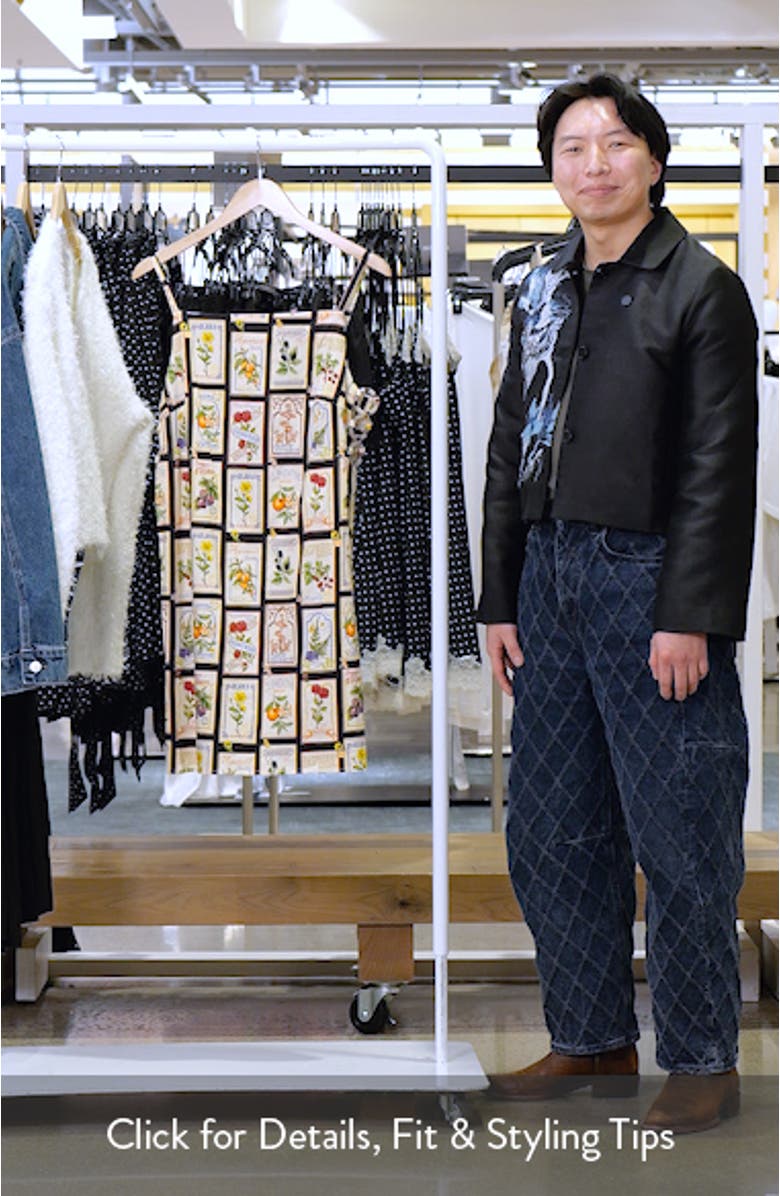 Seed Packet Print Minidress, sales video thumbnail