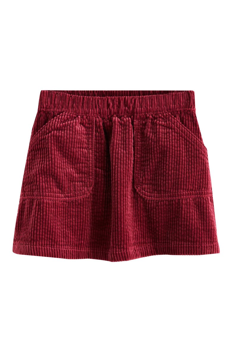 Kids' Corduroy Skirt, Main, color, RED