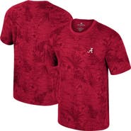 COLOSSEUM Men's Colosseum Crimson Alabama Crimson Tide Floral Printed T-Shirt