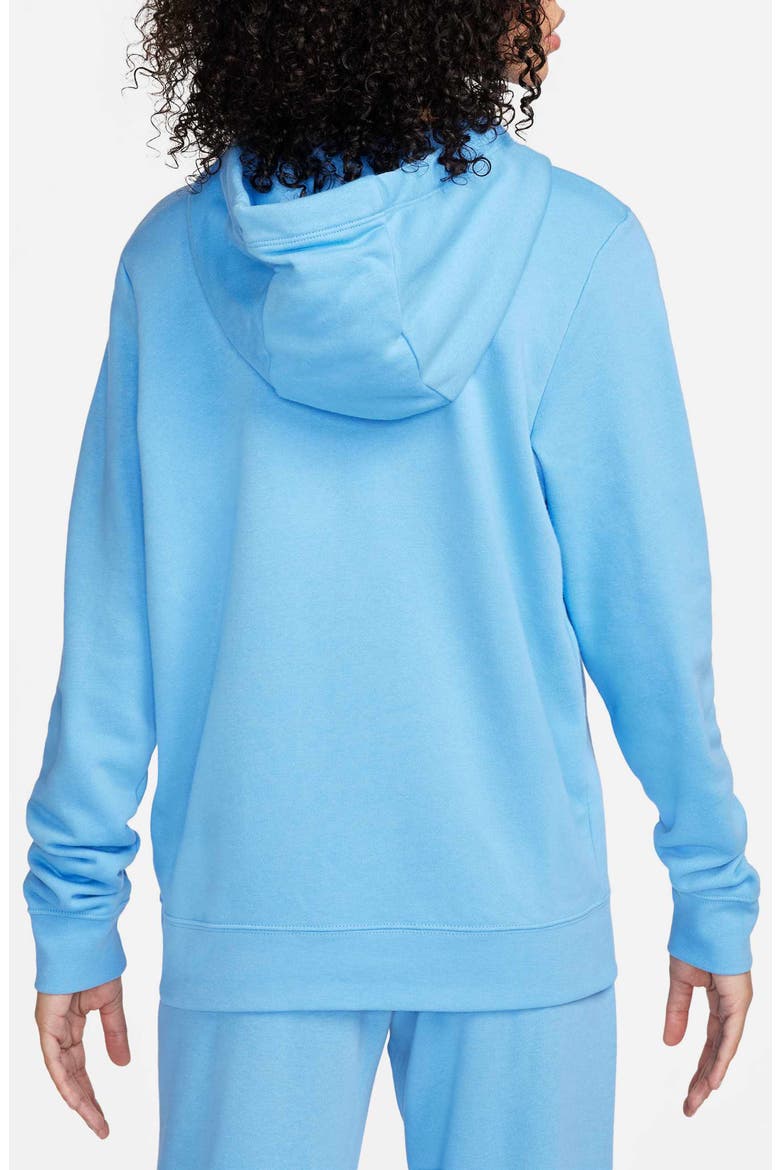 Sportswear Club Fleece Hoodie, Alternate, color, UNIVERSITY BLUE/WHITE
