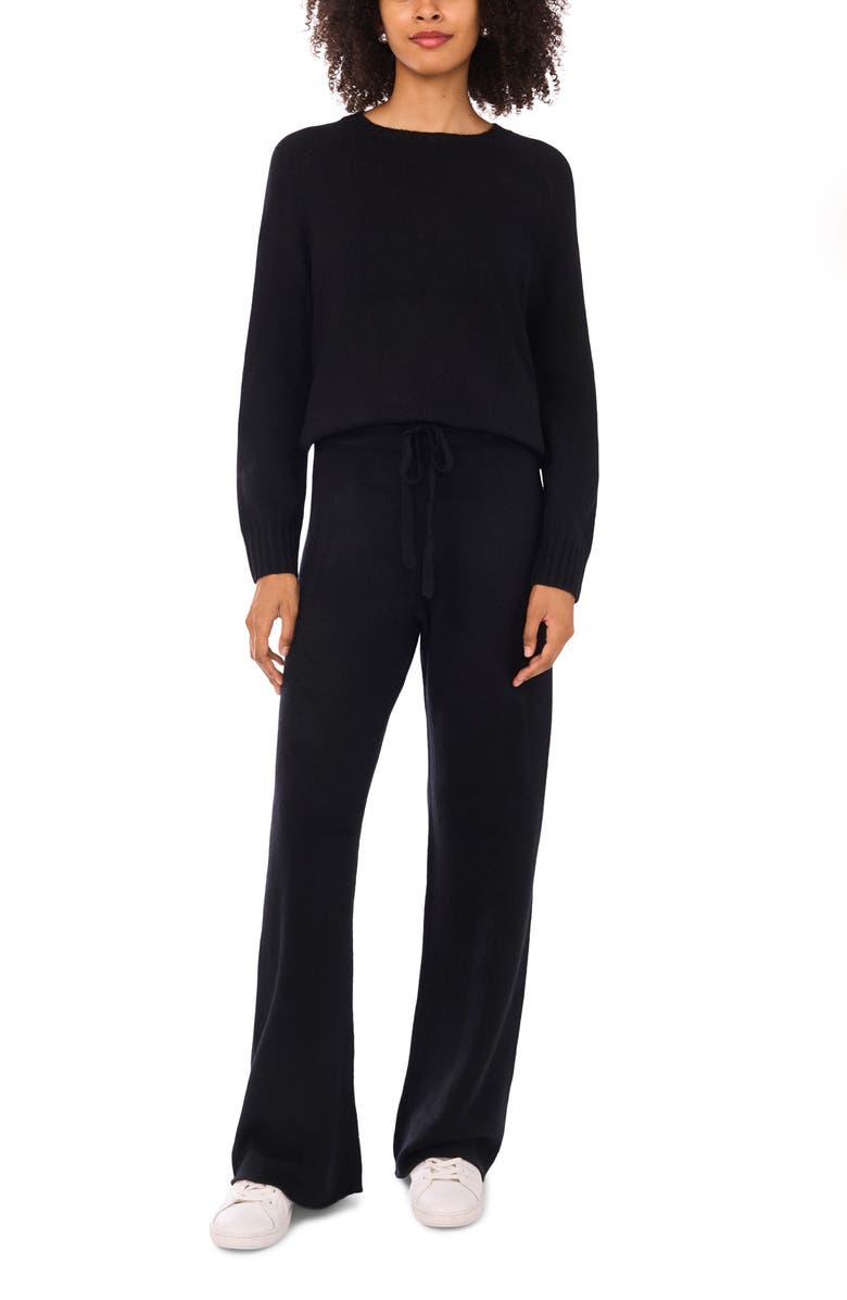 Halogen<sup>®</sup> Sweater Pants, Alternate, color, Rich Black