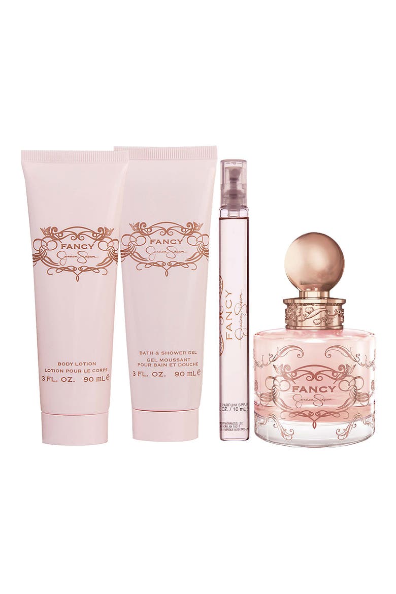 Fancy Eau de Parfum 4-Piece Set, Main, color, NO COLOR
