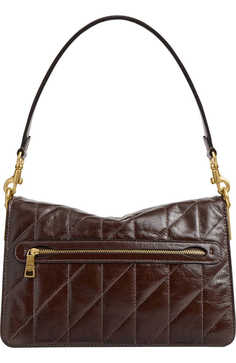COACH Tabby Chain Quilted Leather Shoulder Bag, Alternate, color, B4/ Maple