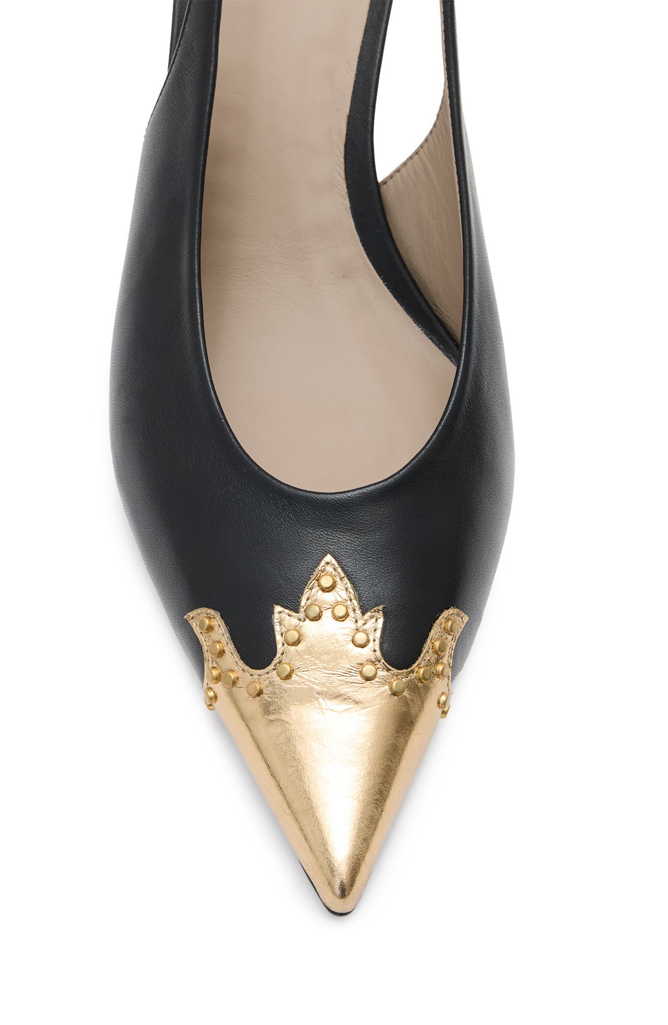 AllSaints Denver Pointed Toe Slingback Pump, Alternate, color, 