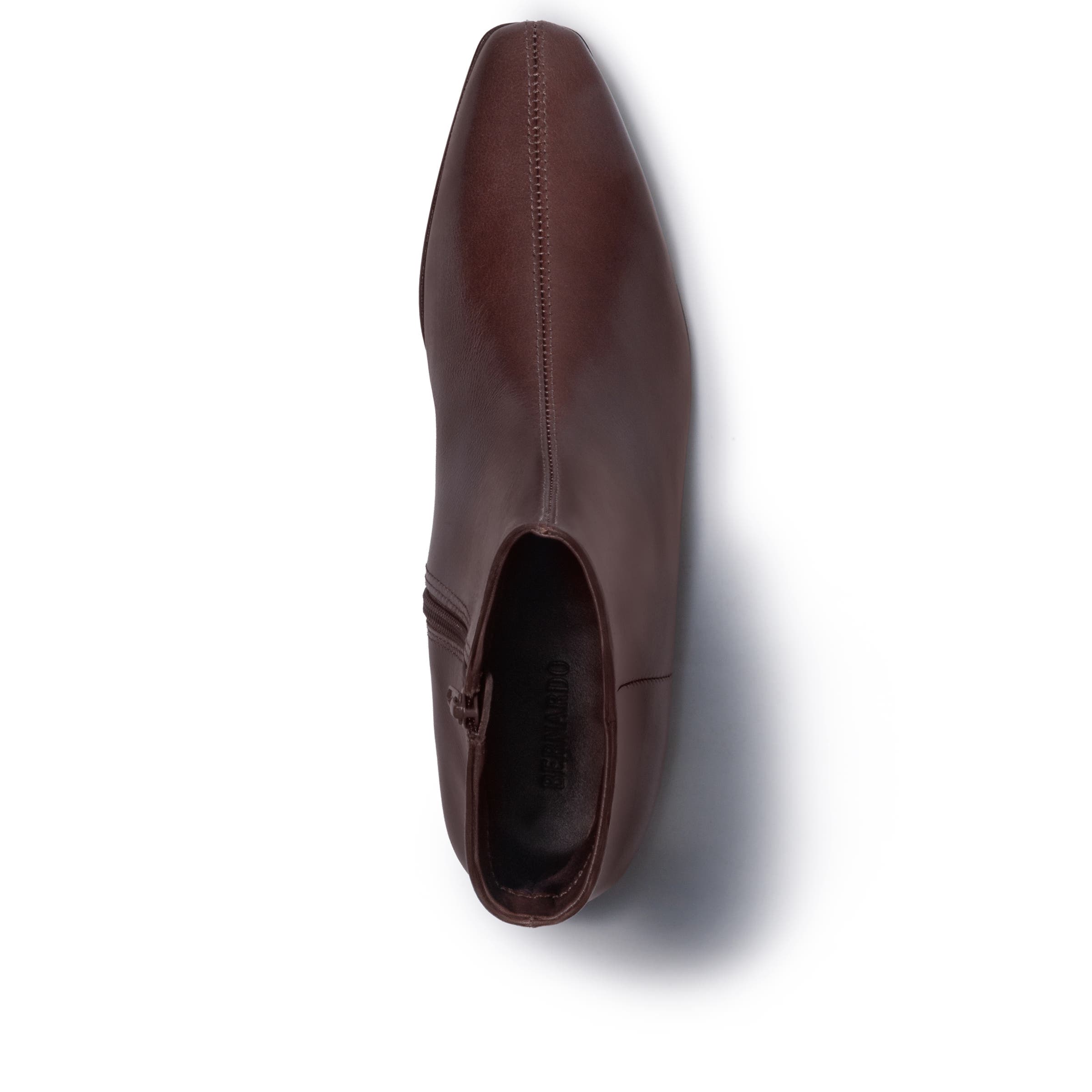Rema Ankle Bootie, Alternate, color, DARK CHOCOLATE