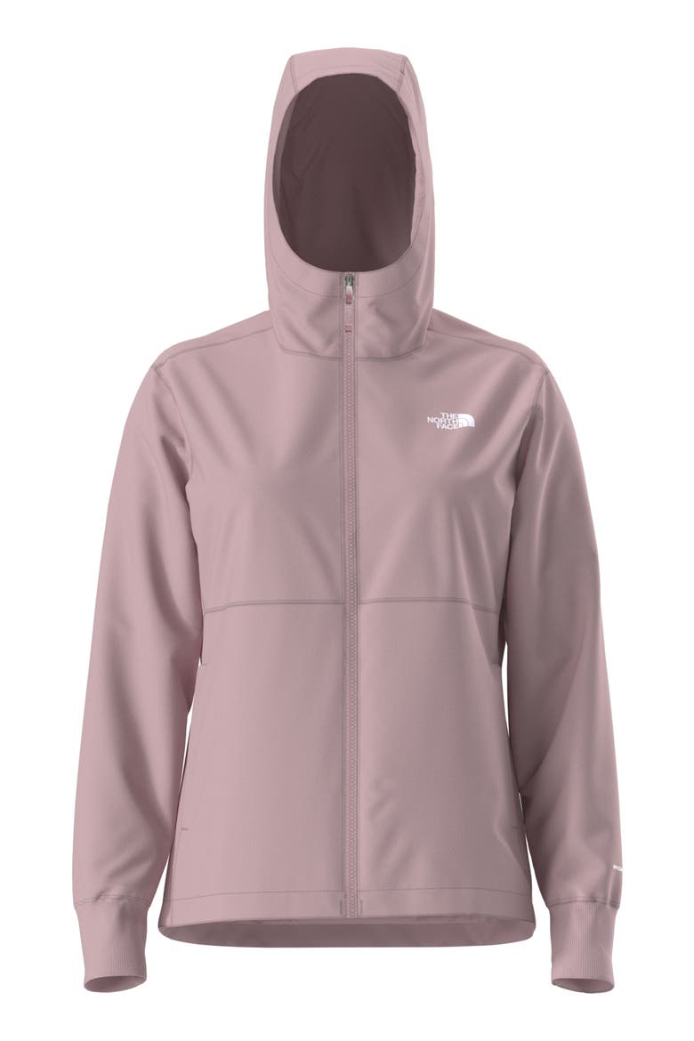 Shelbe Raschel Water Resistant Hooded Jacket, Alternate, color, METAL PINK