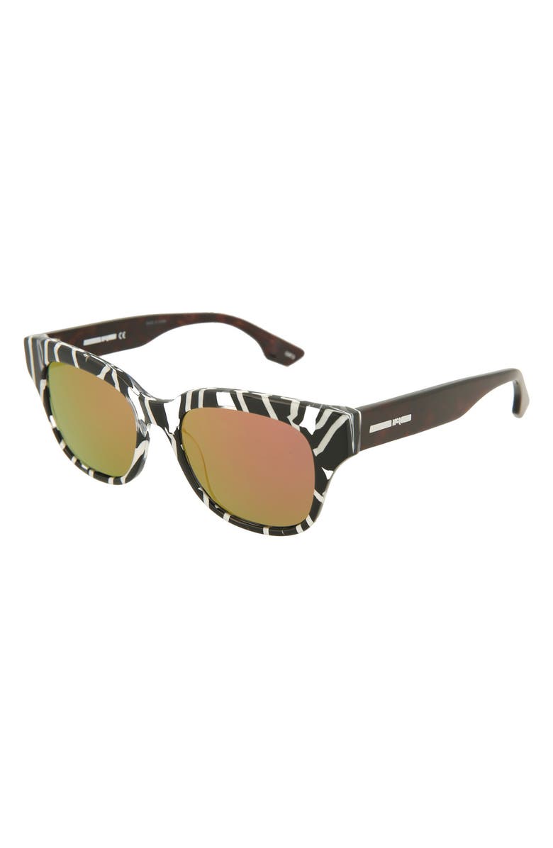 MCQ BY ALEXANDER MCQUEEN 50mm Square Sunglasses, Alternate, color,