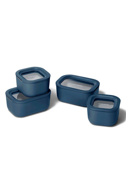 Mini Glass Food Storage 9-Piece Set