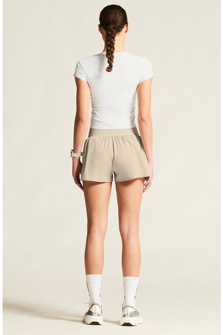 Hypervent Pleated Wide Shorts, Alternate, color, PLASTER