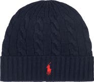 Polo Ralph Lauren Cashmere Blend Cable Beanie