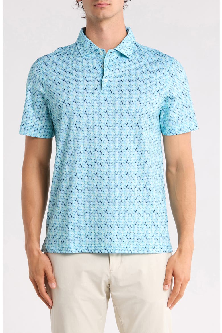 OoohCotton Polo, Main, color, TURQUOISE