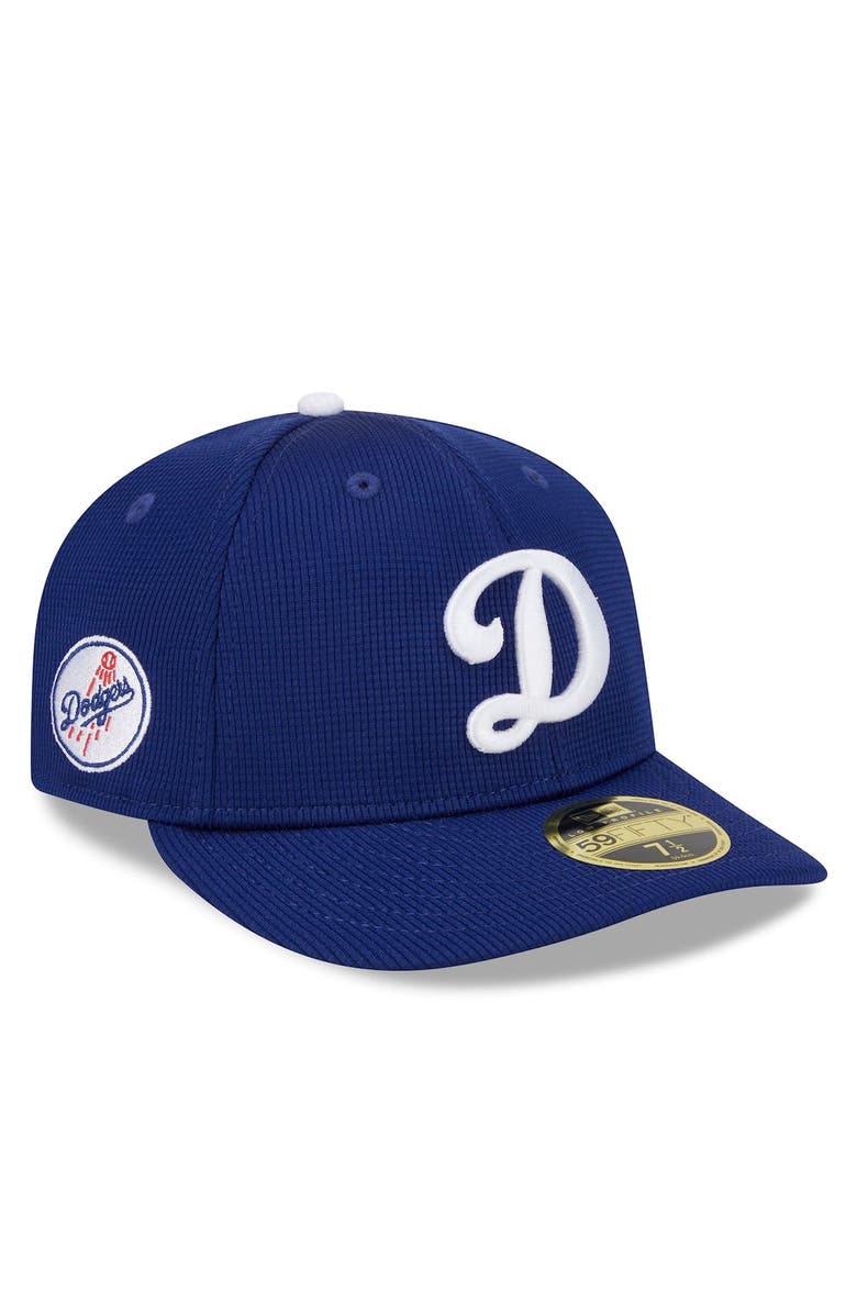 New Era Men's New Era  Royal Los Angeles Dodgers 2024 Batting Practice Low Profile 59FIFTY Fitted Hat, Alternate, color, 