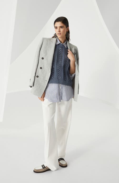Brunello Cucinelli Contemporary Loose Trousers In Panama