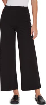 Lysse 'Lyssentials Erin High Waist Ankle Wide Leg Ponte Pants