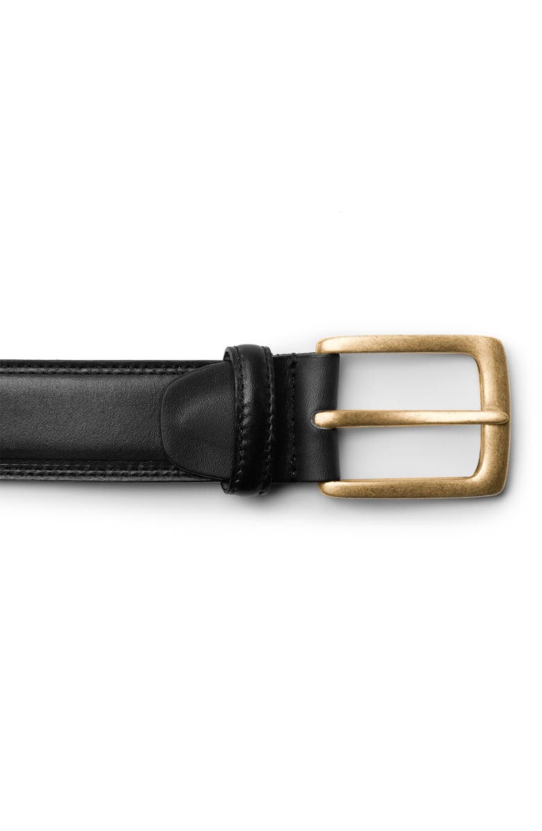 Bosca Amalfi Leather Belt, Alternate, color,