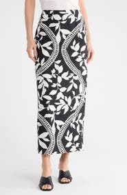 Parker The Kiley Straight Midi Skirt