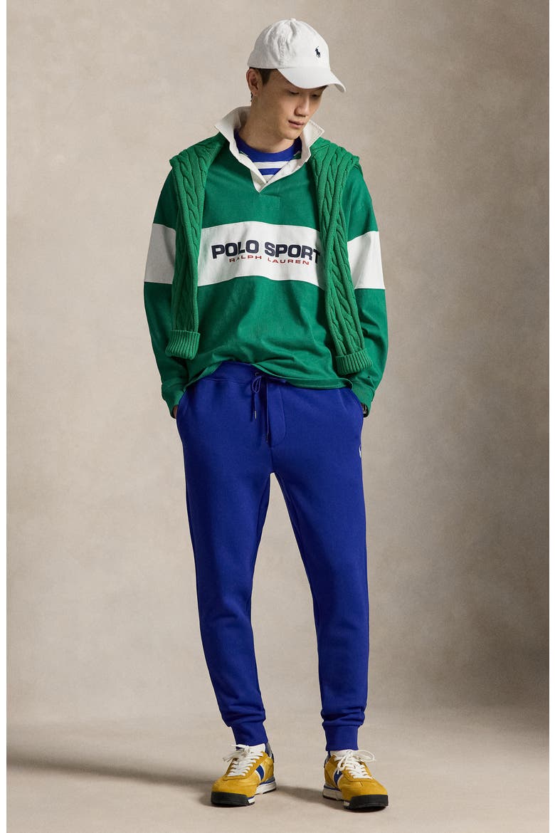 Double Knit Jogger Pants, Alternate, color, CLASSIC AZURE