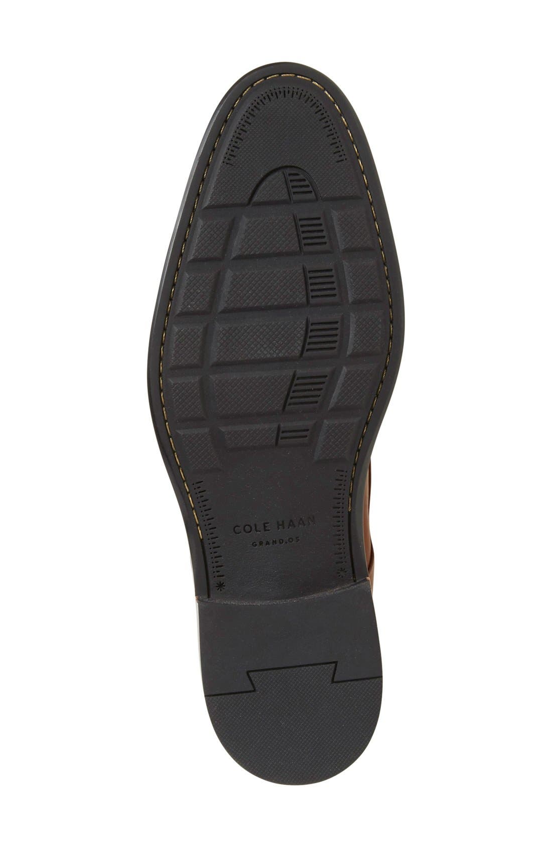 Warren Cap Toe Derby - Wide Width Available, Alternate, color, BRITISH TAN LEATHER
