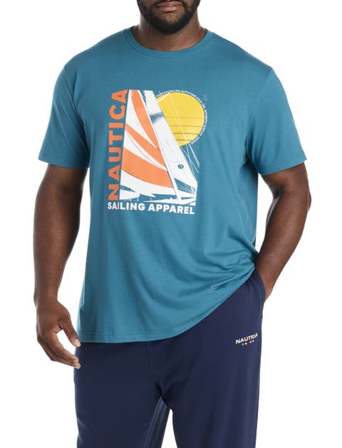 Big & Tall Sailboat Graphic Tee