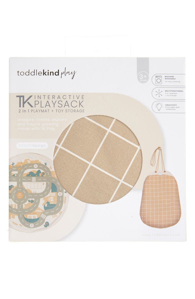 Toddlekind 2-in-1 Baby Playmat & Storage Bag, Alternate, color, 