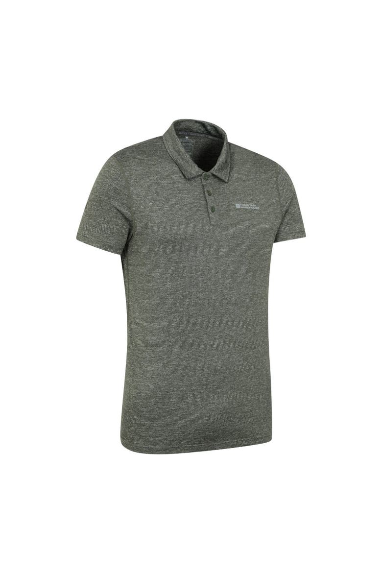Agra Stripe Polo Shirt, Alternate, color, Green